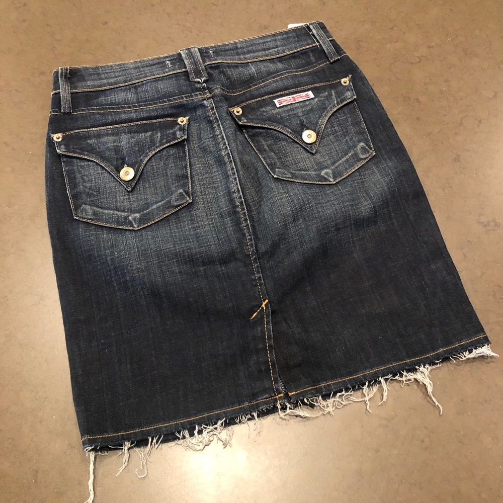 Hudson Jean Skirt NWOT